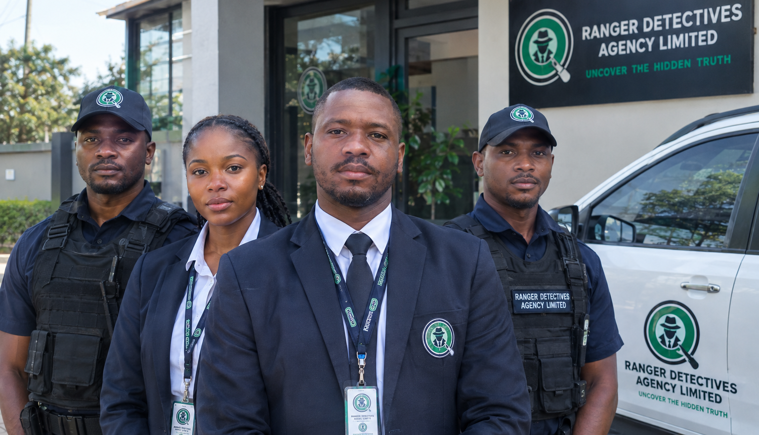 ranger detectives team portrait